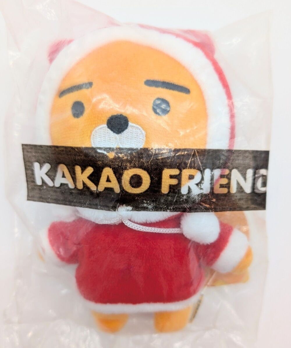 NEW Kakao Friends Ryan Plush Toy 6" Red Hoodie #1